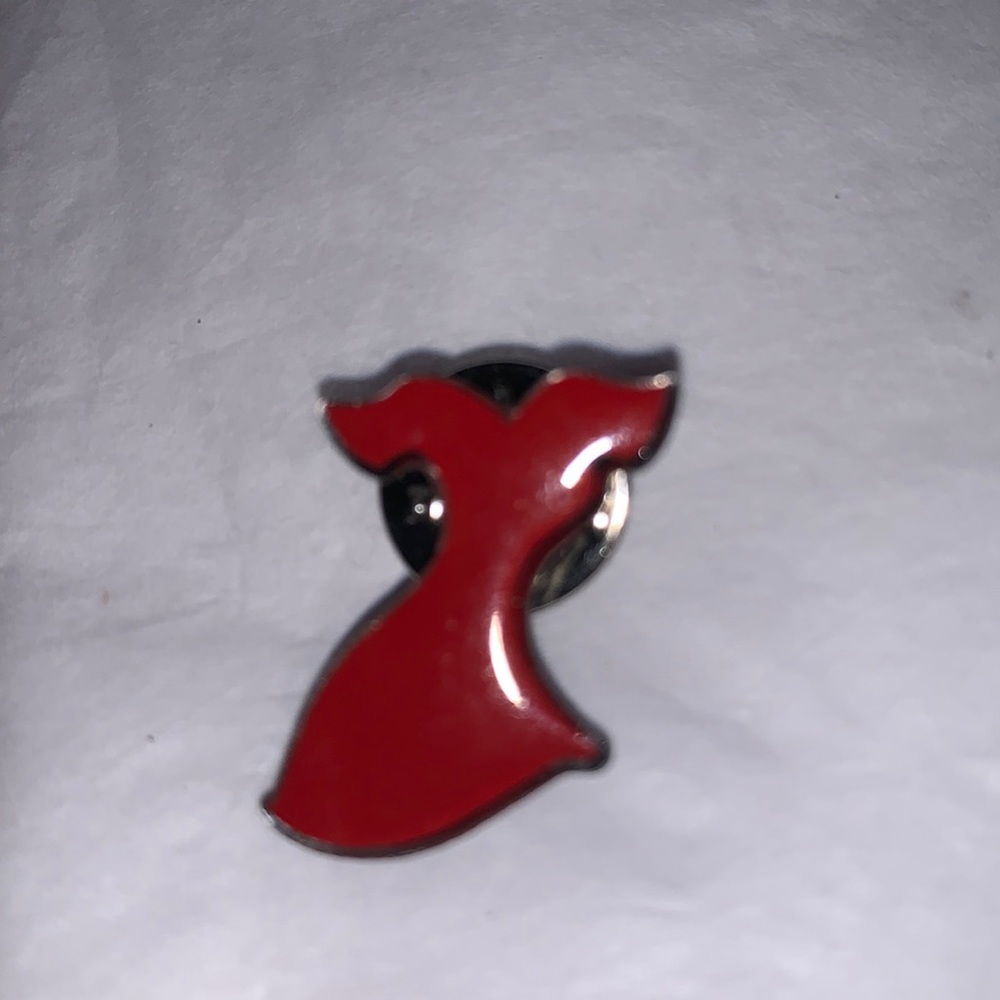 Little Red Dress Lapel Pin